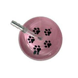 UltraScope Single Stethoscope Paw Prints Light Pink