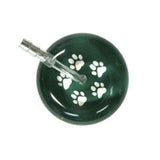 UltraScope Single Stethoscope Paw Prints Green