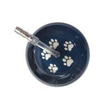 UltraScope Single Stethoscope Paw Prints Navy Blue