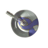 UltraScope Single Stethoscope Awareness Ribbon Silver