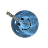 UltraScope Single Stethoscope Smiley Face Light Blue