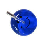 UltraScope Single Stethoscope Smiley Face Royal Blue
