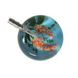 UltraScope Single Stethoscope Flower Vines Light Blue
