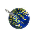 UltraScope Single Stethoscope Flower Vines Royal Blue