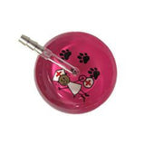 UltraScope Single Stethoscope Stick Nurse Hot Pink with Paw Print