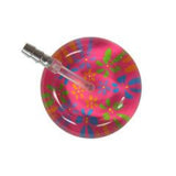 UltraScope Single Stethoscope Flower Power Hot Pink