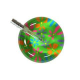 UltraScope Single Stethoscope Flower Power Light Green