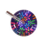 UltraScope Single Stethoscope Flower Power Purple