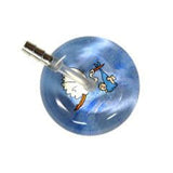 UltraScope Single Stethoscope Stork and Baby Light Blue