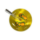 UltraScope Single Stethoscope Flip Flops Yellow