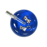 UltraScope Single Stethoscope Kitty and Doggie Royal Blue