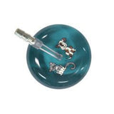 UltraScope Single Stethoscope Kitty and Doggie Teal
