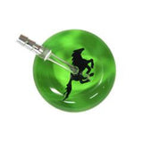 UltraScope Single Stethoscope Galloping Horse Light Green