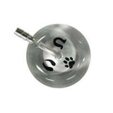 UltraScope Single Stethoscope Hooves & Paws Silver