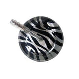 UltraScope Single Stethoscope Zebra Print Silver