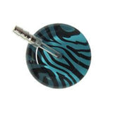 UltraScope Single Stethoscope Zebra Print Teal