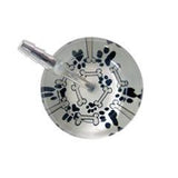 UltraScope Single Stethoscope Bones & Paw Prints White