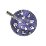 UltraScope Single Stethoscope Hearts and Glitter Lavender