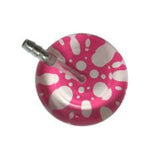 UltraScope Single Stethoscope Polka Dots White and Hot Pink