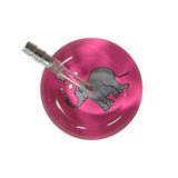 UltraScope Single Stethoscope Bubbles Elephant Hot Pink