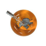 UltraScope Single Stethoscope Bubbles Elephant Orange