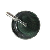 UltraScope Single Stethoscope Black Pinstripe Green