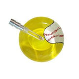 UltraScope Single Stethoscope Baseball Yellow