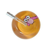 UltraScope Single Stethoscope Cartoon Owl Orange