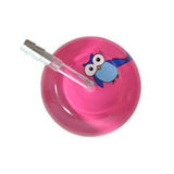 UltraScope Single Stethoscope Cartoon Owl Hot Pink