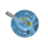 UltraScope Single Stethoscope Cartoon Giraffe Light Blue