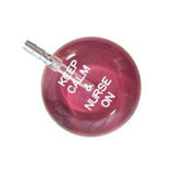 UltraScope Single Stethoscope Keep Calm & Nurse On (Pre- Engraved) Burgundy