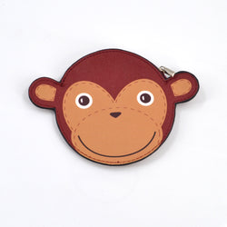 Brown - Monkey Coin Purse - Brown image 1