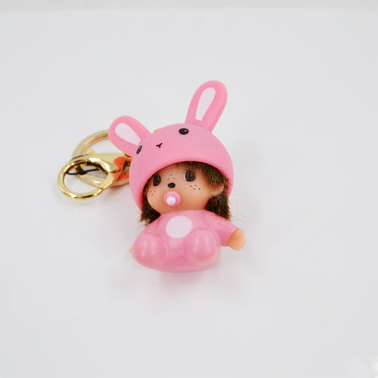 Rabbit Hat Baby Keyring image 1