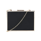 Simple Frame Clutch - Black image 1