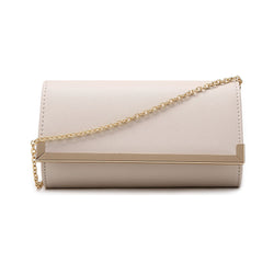 Squared Trim Clutch - Ivory image 1