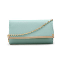 Squared Trim Clutch - Light Green image 1