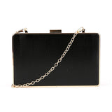 Arrow Textured Clutch - Black image 1