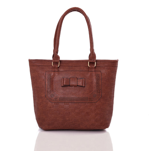 Edith Tote Bag - Dark Brown image 1