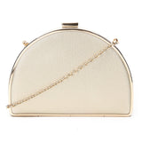 Rounded Evening Bag - Gold image 1