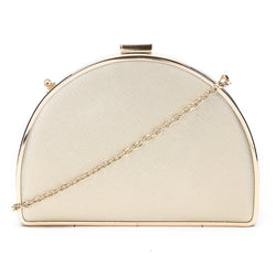 Rounded Evening Bag - Gold image 1