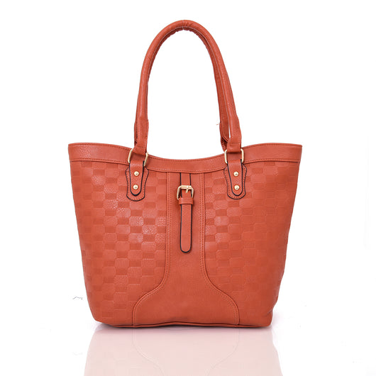 Hina Tote Bag - Red Brown image 1