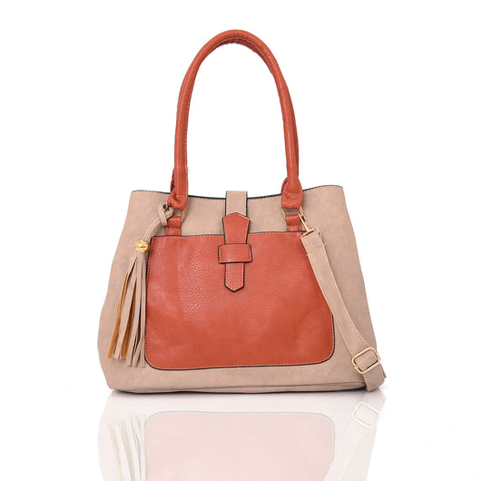 Tahlia Tote Bag - Light Khaki image 1