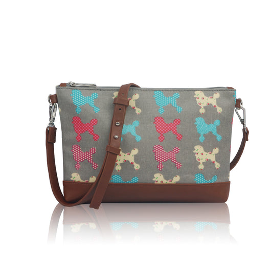 Poodle Mini Cross Body - Grey image 1