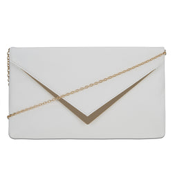 Arrow Point Clutch - White image 1