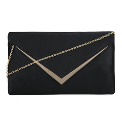 Arrow Point Clutch - Black image 1