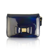 Metallic Coloured Purse Short - Navy Blue image 1