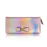 Metallic Coloured Purse Long - Pink image 1