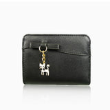 Kitty Charm Purse Short - Black image 1