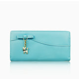 Kitty Charm Purse Long - Light Blue image 1