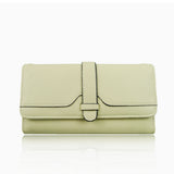 Textured Faux Leather Ladies Wallet - Grey image 1
